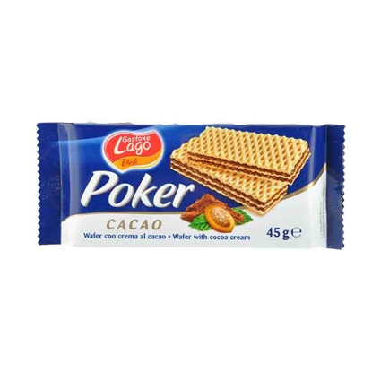 Picture of POKER WAFER 45GR CACAO